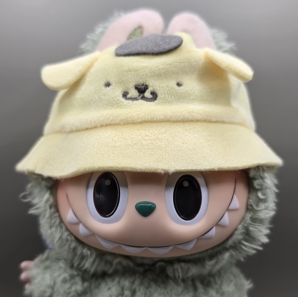 Labubu Clothes - The Monsters - Pompompurin Sanrio Bucket Hat